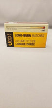Load image into Gallery viewer, New UCO Long-Burn Matches 50-Ct Box w/Strikers MT-LONG-BULK