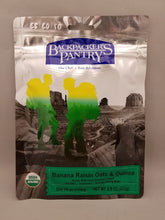 Load image into Gallery viewer, Backpacker's Pantry Organic Banana Raisin Oats Quinoa Cereal