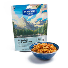 Load image into Gallery viewer, Backpacker's Pantry Spaghetti & Tomato Sauce 2-Serving Meal