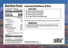 Load image into Gallery viewer, Backpacker's Pantry Louisiana Red Beans & Rice 1-Serving