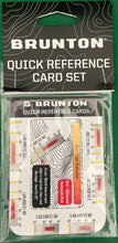 Load image into Gallery viewer, Brunton Quick Reference Card Set F-QRCARDS