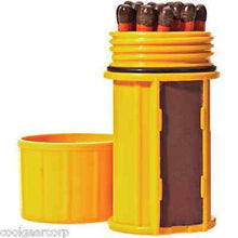 Load image into Gallery viewer, NEW UCO Stormproof Match Kit Waterproof Yellow Matchbox Long Matches Case 2-Pack