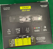 Load image into Gallery viewer, Princeton Tec Snap Solo RGB Headlamp SNSOLO-RGB-BK