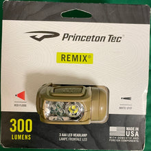 Load image into Gallery viewer, Princeton Tec Remix Tan Headlamp RMX300-RD-TN