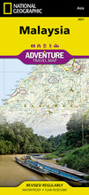 Load image into Gallery viewer, National Geographic Adventure Map Malaysia AD00003021