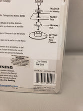 Load image into Gallery viewer, Stansport Brass-Plated Grommet Kit w/20 Metal Grommets, Punch Cutting Tool & Die