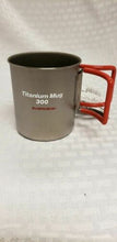 Load image into Gallery viewer, EverTI Mug 300 FH Titanium Single Wall 300ml Cup w/Folding Handles EBY266R