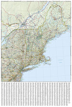 Load image into Gallery viewer, National Geographic Adventure Map US Northeast AD00003127