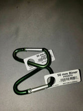Load image into Gallery viewer, Liberty Mountain Multi-Biner 50mm (1.97") HA Aluminum Carabiners Green 2-Pack