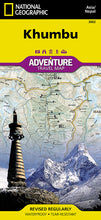 Load image into Gallery viewer, National Geographic Adventure Map Khumbu AD00003002