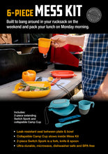 Load image into Gallery viewer, UCO 6-Piece Mess Kit Classic Blue F-MK-CORE6PC
