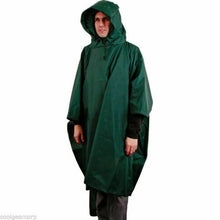 Load image into Gallery viewer, Liberty Mountain Waterproof Vinyl Rain Poncho Blue 52" x 80" Survival