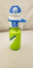 Load image into Gallery viewer, Nalgene Draft Squeezable Bicycle Water Bottle Green w/Gray Cap - Fits Bike Cage