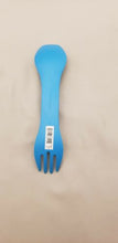 Load image into Gallery viewer, Humangear GoBites Uno Spoon/Fork Combo Utensil Light Blue OEM - Sturdy BPA-Free