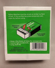 Load image into Gallery viewer, Coghlan's Waterproof Safety Matches - Ten Boxes of 40 matches per box retail pkg 529