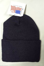 Load image into Gallery viewer, Liberty Mountain Basic SuperStretch Cuff Cap Blue Beanie Stocking Sock Hat