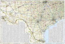 Load image into Gallery viewer, National Geographic Adventure Map US Texas TX & Oklahoma OK AD00003123