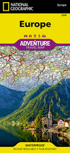 Load image into Gallery viewer, National Geographic Adventure Map Continent / Countries of Europe AD00003328