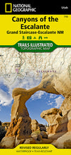 Load image into Gallery viewer, National Geographic Trails Illustrated Utah Canyons of the Escalante Map TI00000710