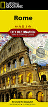 Load image into Gallery viewer, National Geographic City Destination Map Rome Italy DC01020330