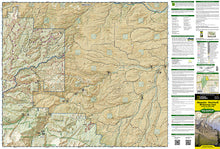 Load image into Gallery viewer, National Geographic Absorka-Beartooth Wilderness Map Pack Bundle TI01021272B