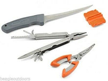 Load image into Gallery viewer, South Bend Portable Sportsmens Kit, Knife, Knife Sharpener, Pliers SBKT-HB1