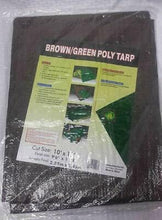 Load image into Gallery viewer, Kotap 10' X 12' Reversible Brown/Green Waterproof Poly Tarp UV Resistant