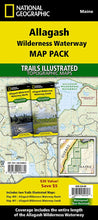 Load image into Gallery viewer, National Geographic Allagash Nat Forest Map Pack Bundle TI01021246B