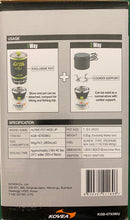Load image into Gallery viewer, Kovea Alpine Pot Wide UP Stove & 1.5L Pot, Heat Exchange System, Piezo Ignition