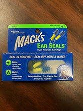 Load image into Gallery viewer, Mack's Ear Seals Shooters Ear Plugs with Neck Cord 1-Pair -26 dB Macks #11