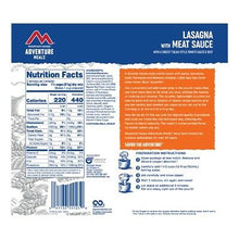 Load image into Gallery viewer, Mountain House Lasagna w/Meat Sauce