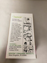 Load image into Gallery viewer, Kenyon K-Tape 3" x 18" Navy Blue Ripstop Nylon Adhesive-Backed Repair Tape