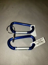 Load image into Gallery viewer, Liberty Mountain Multi-Biner 80mm (3.15") HA Aluminum Carabiners Blue 2-Pack