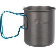 Load image into Gallery viewer, Olicamp Travel Mug 330449 Blue Space Saver Hard Anodized Backpacking Camping