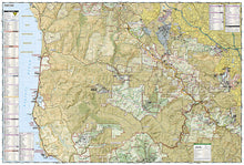 Load image into Gallery viewer, National Geographic California Skyline Boulevard Trails Illustrated Map TI00000815