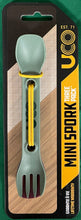 Load image into Gallery viewer, UCO Mini Utility Spork 3-Pack Terra Colors w/Tether F-SP-M-3PK