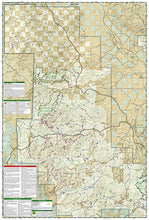 Load image into Gallery viewer, National Geographic Trails Illustrated AZ Apache Creek/ Juniper Mesa Wld Map TI00000857