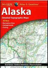 Load image into Gallery viewer, Delorme Alaska AK Atlas & Gazetteer Map Newest Edition Topographic / Road Maps