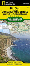Load image into Gallery viewer, National Geographic Trails Illustrated CA Los Padres Nat Forest Map Pack Bundle