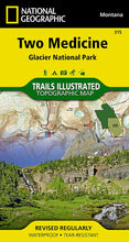 Load image into Gallery viewer, National Geographic MT Glacier Waterton Map Bundle TI01020577B