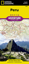 Load image into Gallery viewer, National Geographic Adventure Map Peru South America AD00003404