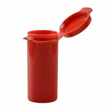 Load image into Gallery viewer, Snap-Cap 0.48oz Hinged-Lid Red Jar/Container 3-Pack - Made in USA--BPA Free