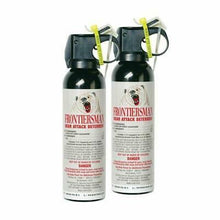 Load image into Gallery viewer, Sabre Frontiersman Bear Spray 7.9oz 2-Pack (No Holster) Max Strength - 30' Range