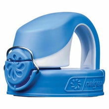 Load image into Gallery viewer, Nalgene On The Fly Replacement Lid/Cap Seaport Blue for OTF-Atlantis-63mm Bottle