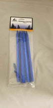 Load image into Gallery viewer, Liberty Mountain Blue Anodized Aluminum 9" Y Tent Pegs / Stakes 6-Pack