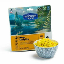 Load image into Gallery viewer, Backpacker's Pantry Mango Sticky Rice w/Coconut 2-Serving Freeze Dried Camp Food