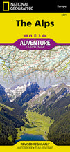 Load image into Gallery viewer, National Geographic Adventure Map The Alps AT CH DE FR IT Europe AD00003321