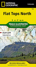 Load image into Gallery viewer, National Geographic CO Flat Tops Wilderness GMU Map Pack Bundle TI1021179B