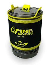 Load image into Gallery viewer, Kovea Alpine EZ-ECO 1L Pot/Lid & Refillable Gas Stove System w/Bag