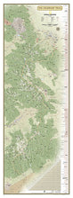 Load image into Gallery viewer, National Geographic CO Colorado Trail Wall Map 18" x 48" Gift Box RE01021201X